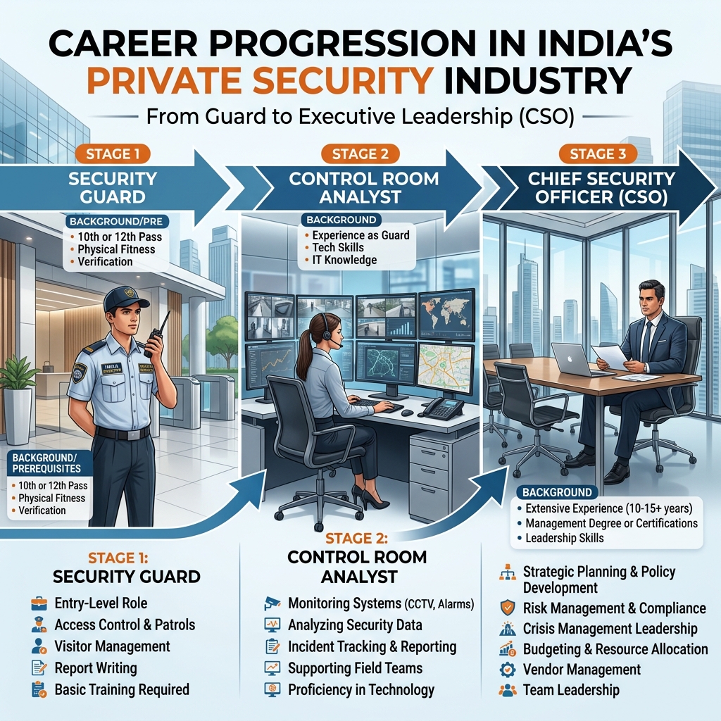 10 Career Growth Opportunities in India's Private Security Industry