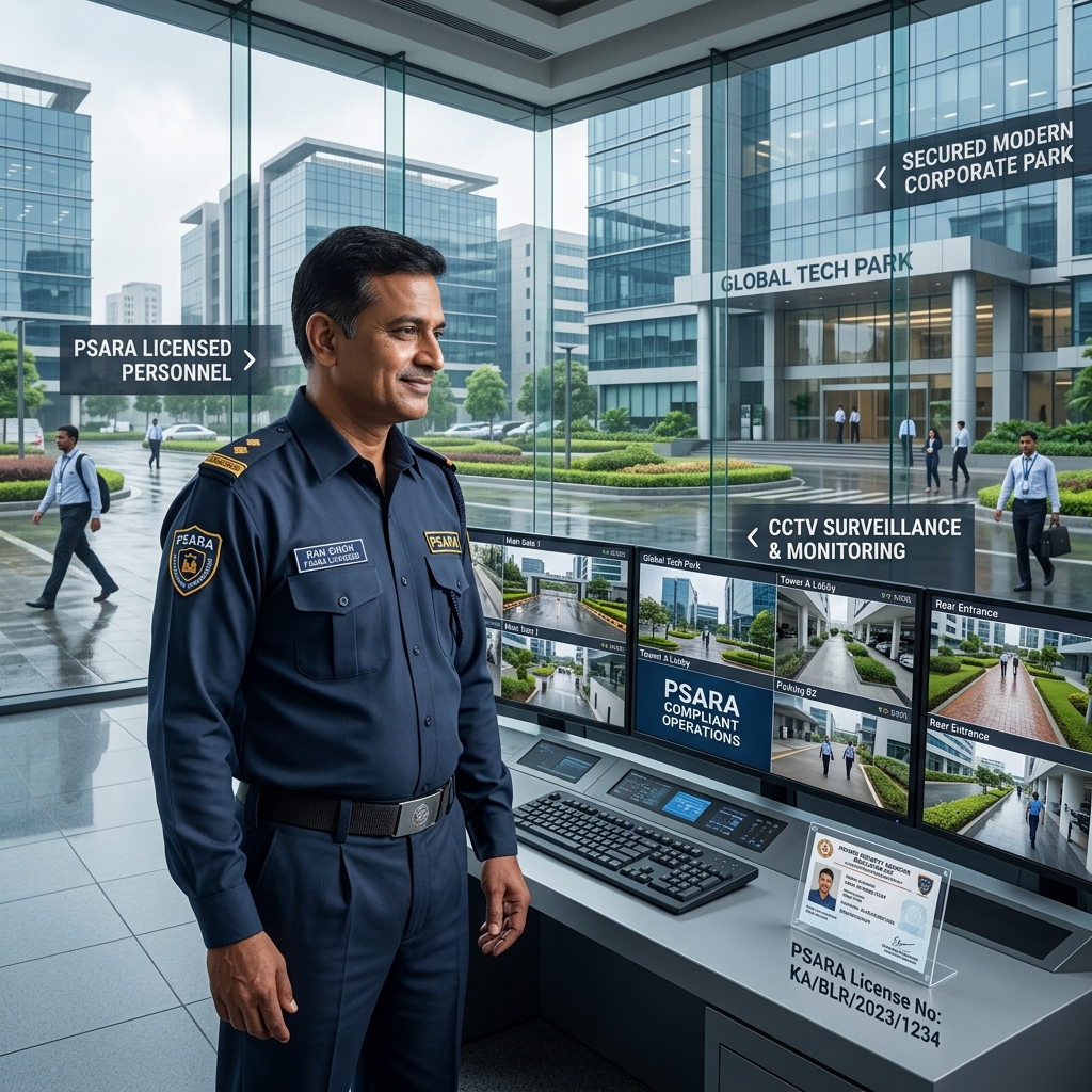 How the Private Security System Works in India: Regulation, Technology, and Market Overview