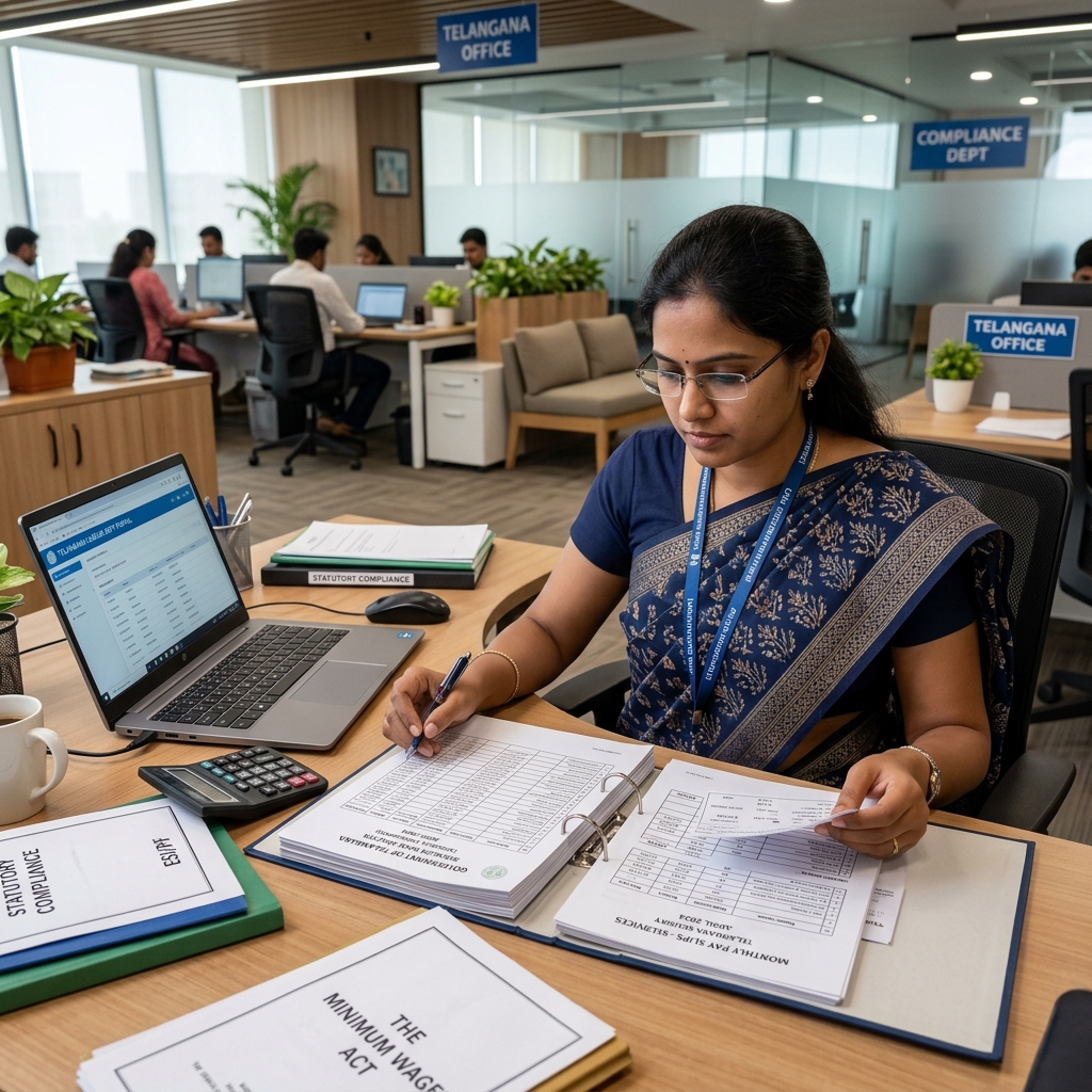 Minimum Wages Act Compliance in India & Telangana: A Complete Guide to VDA, Basic Pay, and Security Payroll