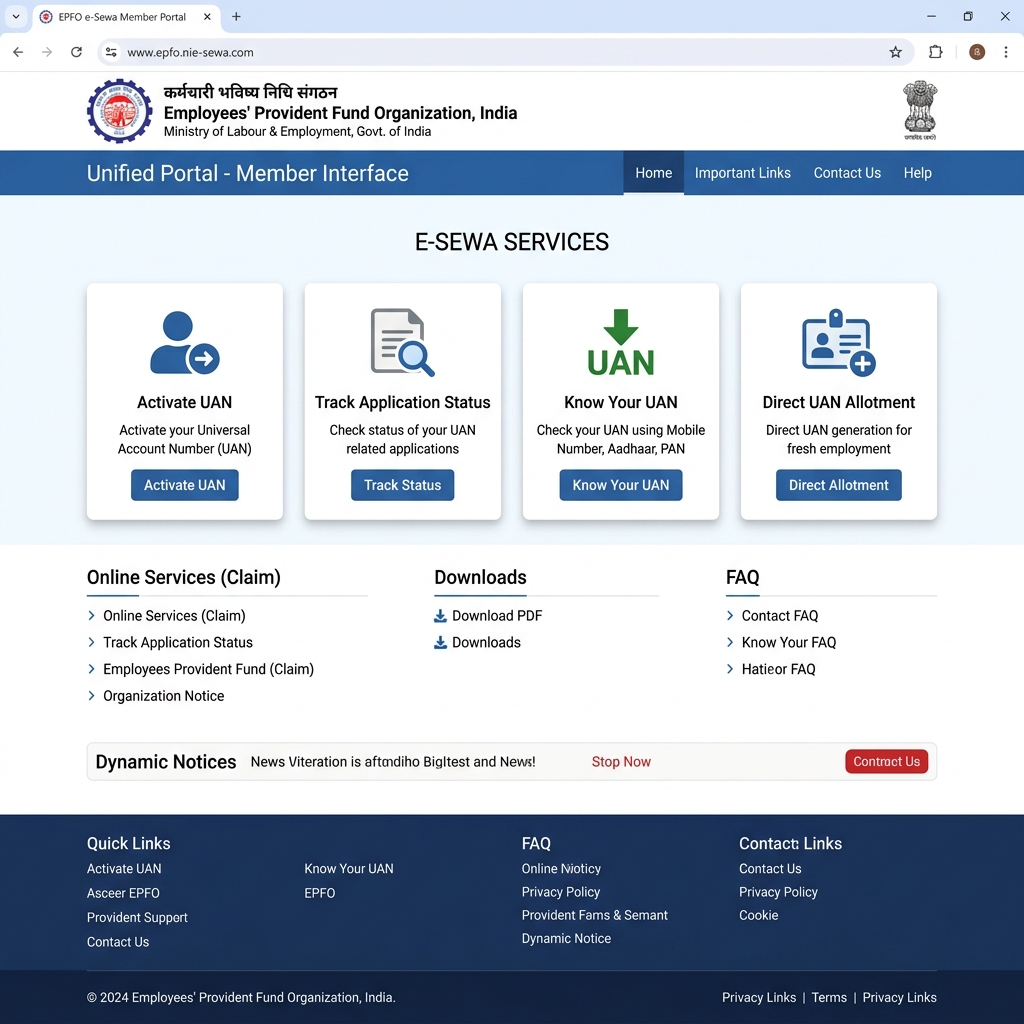 How to Find Your Existing UAN Number on EPFO Member Portal